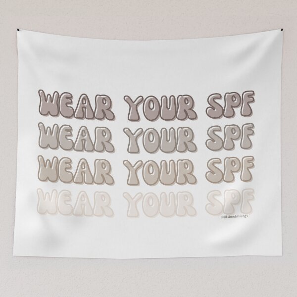Item preview, Wear your SPF, wear your sunscreen, spf daily, v6 | lilsboobthangs designed and sold by lilsboobthangs.