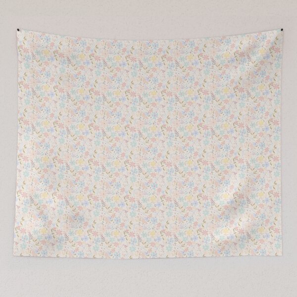 Item preview, Sweet and Simple Pastel Floral Design designed and sold by Pamela Maxwell.