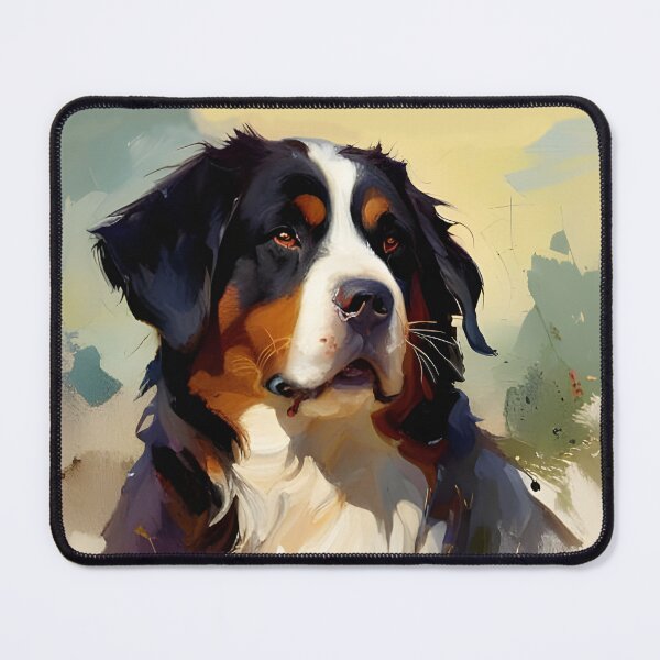 Item preview, Bernese Mountain Dog portrait designed and sold by ebrawne.