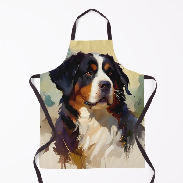 Item preview, Bernese Mountain Dog portrait designed and sold by ebrawne.