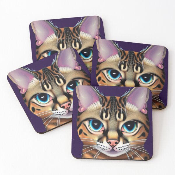 Item preview, Bengal cat - Elegant Cute Cat 42 designed and sold by AnadAA.