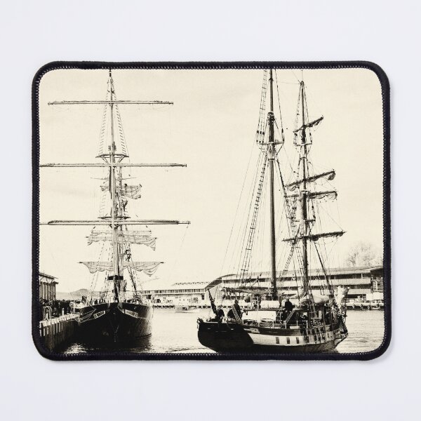 Item preview, Tall Ships at Hobart Docks, Vintage Wash designed and sold by Ben Short.