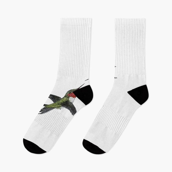 Item preview, Ruby Throated Hummingbird designed and sold by EcoscienceArt.