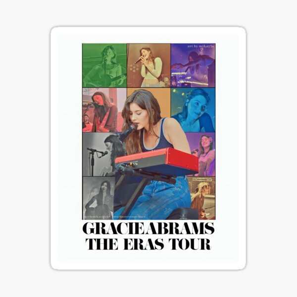 "Gracie Abrams: The Eras Tour" Sticker For Sale By Art-By-Mikayla ...