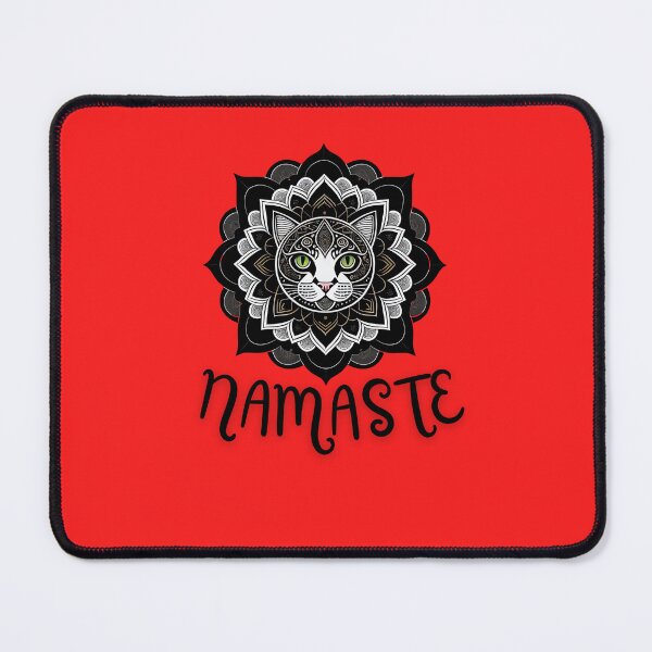 Item preview, Mandala Cat, Namaste Yoga Meditation Buddhism designed and sold by tonyram4219.