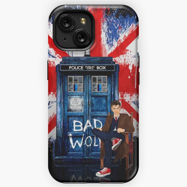 Bad Wolf britannique Coque antichoc iPhone