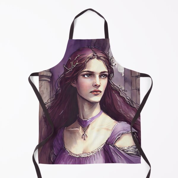 Item preview, Damsel Matilda Touched By Sorrow Pre Raphaelite Inspired Medieval Maiden  designed and sold by CGSGraphics.