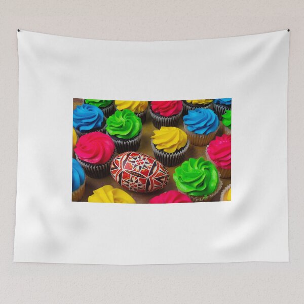 Item preview, Hand Painted Egg And Cupcakes designed and sold by Garry Gay.