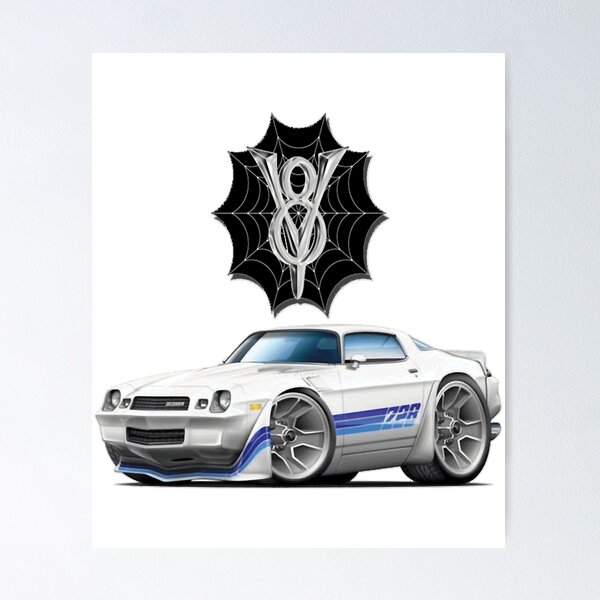 Item preview, 1980 Z28-White-V8 Web Logo designed and sold by pascalpohlmam.