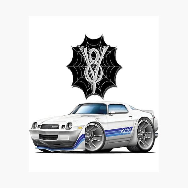 Item preview, 1980 Z28-White-V8 Web Logo designed and sold by pascalpohlmam.