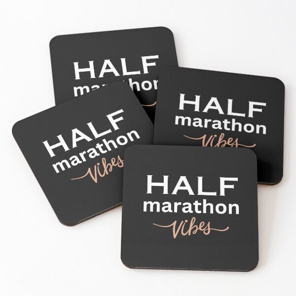 Item preview, Half Marathon Vibes black - media maratón designed and sold by obcJola.