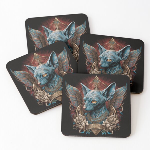 Item preview, Sphynx With Wings designed and sold by Nocturne  Paws.