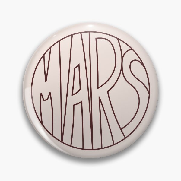 Item preview, Red outlined "Mars" designed and sold by 3RingsSaturn.