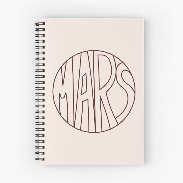 Item preview, Red outlined "Mars" designed and sold by 3RingsSaturn.