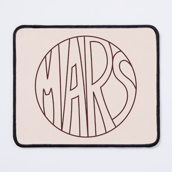 Item preview, Red outlined "Mars" designed and sold by 3RingsSaturn.