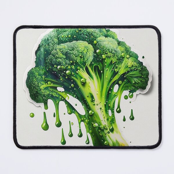 Item preview, Broccoli Sticker Splash Art designed and sold by CarrotStick.