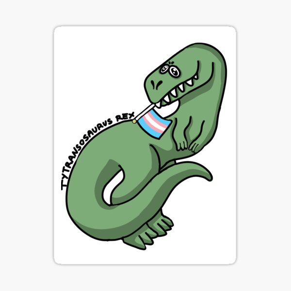 Pride Dinosaur - Tytransosaurus Rex Sticker