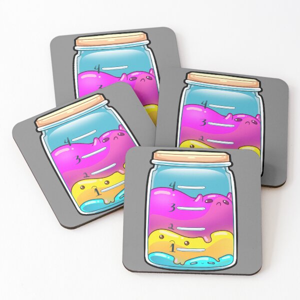 Item preview, CMYK Slime Jar designed and sold by AnomaLace.