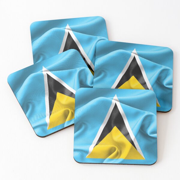 Item preview, Saint Lucia Flag designed and sold by MarkUK97.