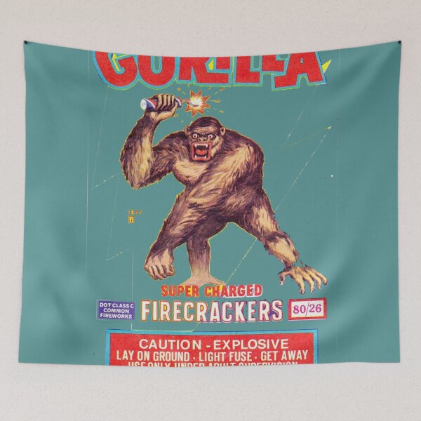 Artikelvorschau, Gorilla Fireworks entworfen und verkauft von DukeGroovy.