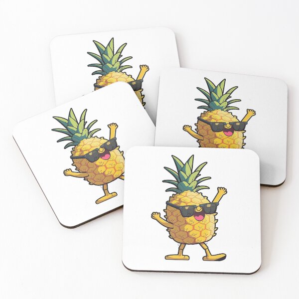 Item preview, Pineapple Man Wearing Sunglasses designed and sold by CrimpyCo.