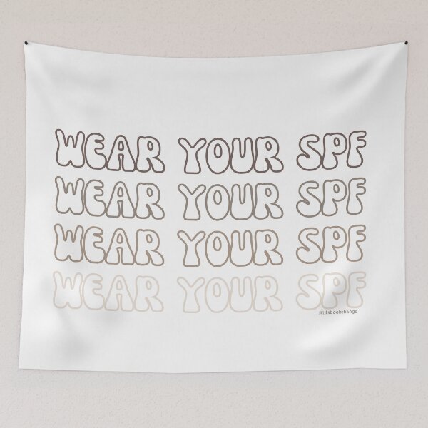 Item preview, Wear your SPF, wear your sunscreen, spf daily, v8 | lilsboobthangs designed and sold by lilsboobthangs.