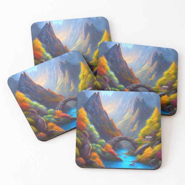 Item preview, Mountainscapes #4 designed and sold by DesignoDynamo.
