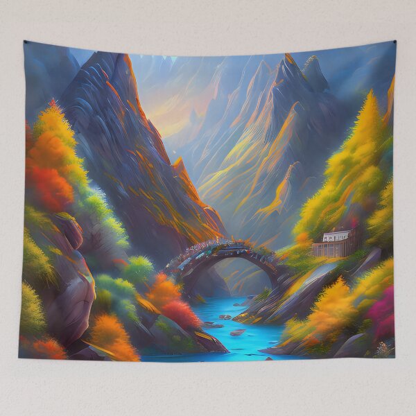 Item preview, Mountainscapes #4 designed and sold by DesignoDynamo.