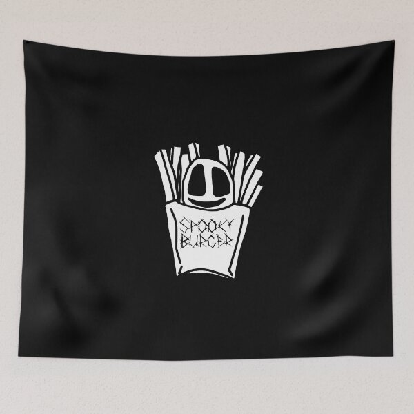 Item preview, Spooky Burger with Fries designed and sold by bigbearbadman.
