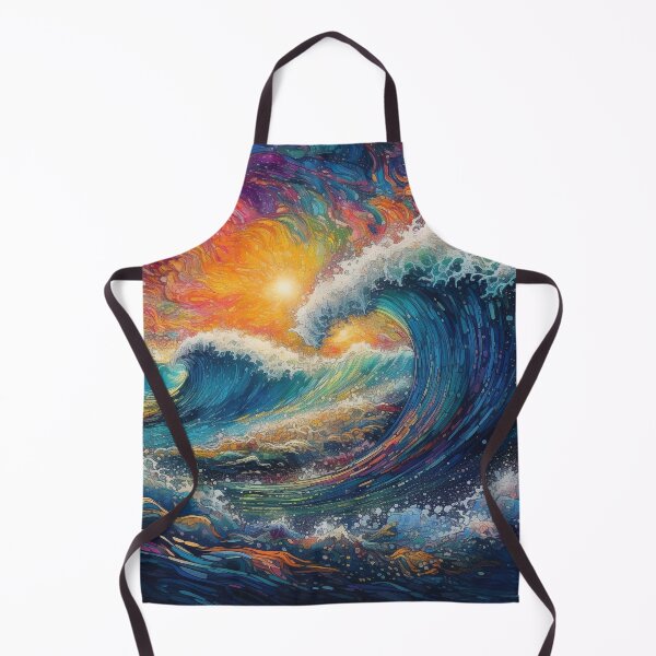 Item preview, Vibrant Waves designed and sold by HandCraftedArt.