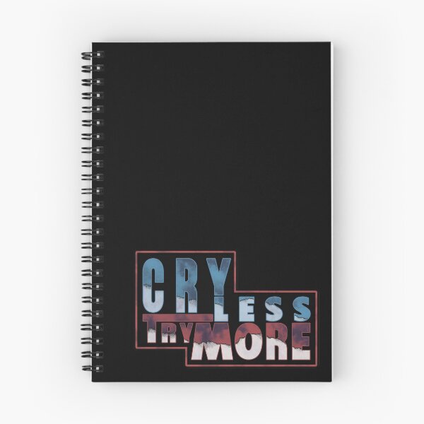 Item preview, Cry Less, Try More - Motivation designed and sold by AlexanderGorham.