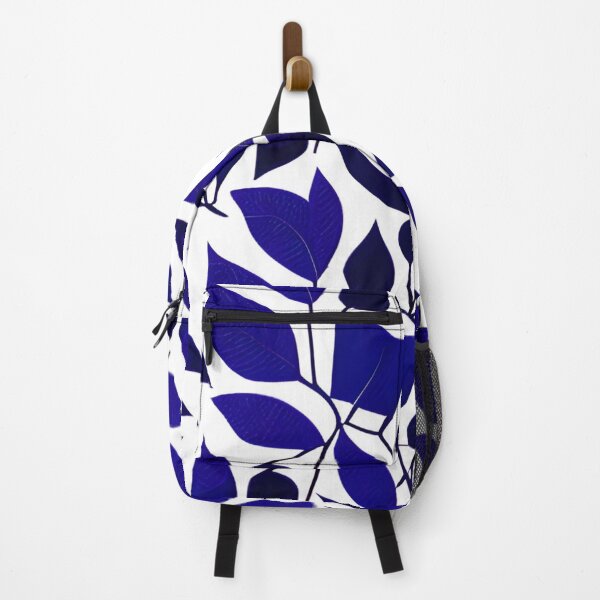 Item preview, Abstract Blue Leaf Pattern designed and sold by calibrit.