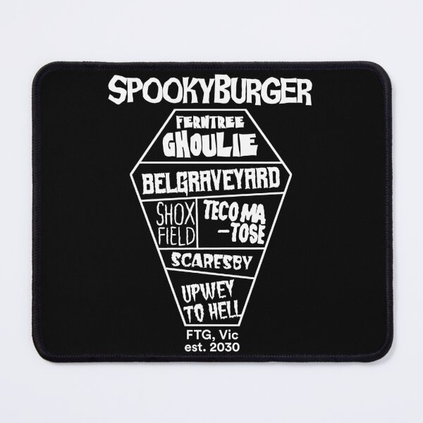 Item preview, Spooky Burger menu designed and sold by bigbearbadman.