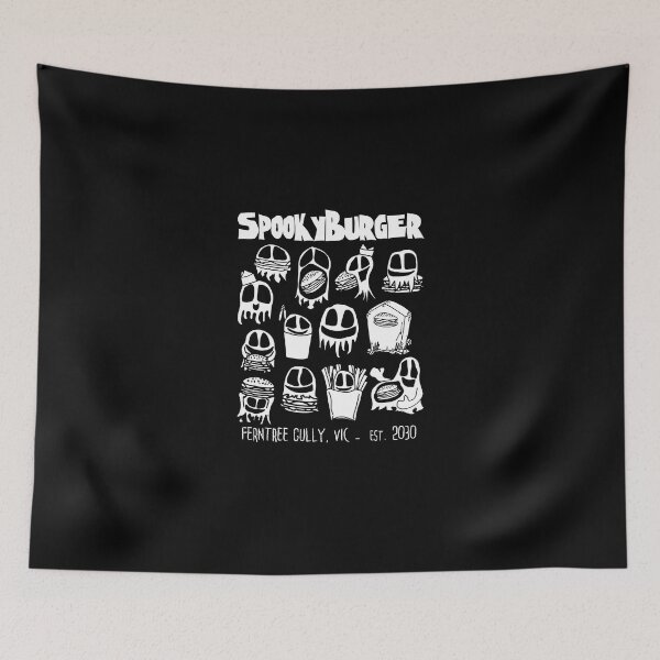 Item preview, Spooky Burger - The Whole Graveyard designed and sold by bigbearbadman.