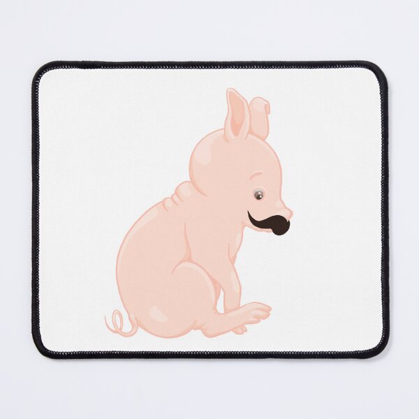 Item preview, Mustache Pig designed and sold by Ruth E.