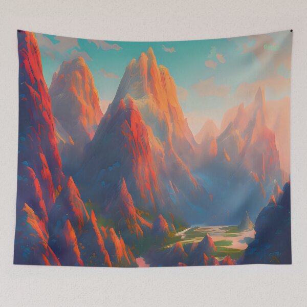 Item preview, Mountainscapes #5 designed and sold by DesignoDynamo.