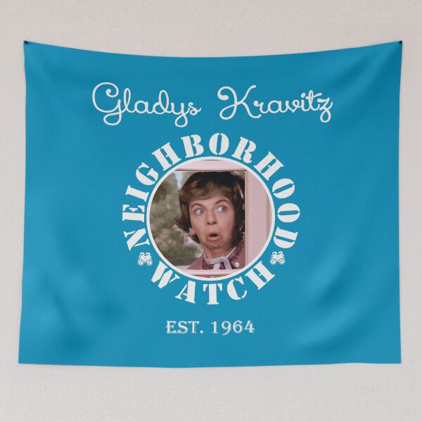 Item preview, Gladys Kravitz NEIGHBORHOOD WATCH designed and sold by Jandsgraphics.