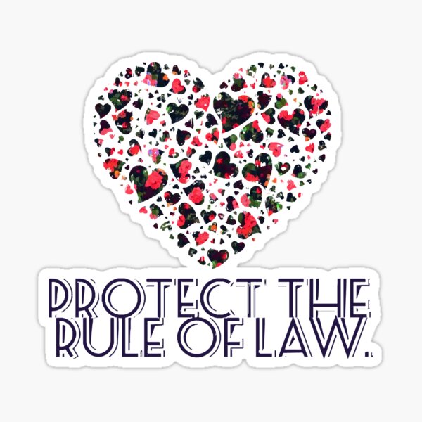 Item preview, Protect the Rule of Law.  designed and sold by GustavRolfson.