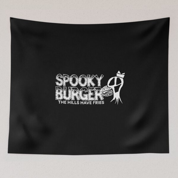 Item preview, Spooky Burger - The Hills Have Fries designed and sold by bigbearbadman.