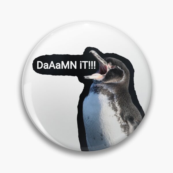 Artikelvorschau, Galapagos Penguin says Damn It entworfen und verkauft von SBPenguins.