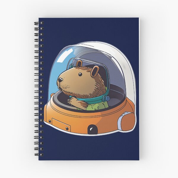 Artikelvorschau, Capybara erkundet die letzte Grenze entworfen und verkauft von RandomForestBot.