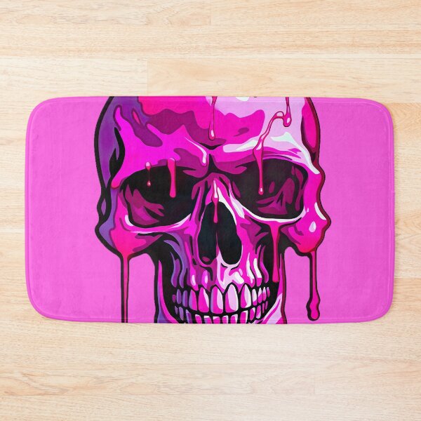 Item preview, Pink Meltdown Skull designed and sold by LiteTH.