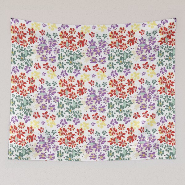 Item preview, Abstract Watercolour Floral - Vintage Delight - By SalsySafrano. designed and sold by SalsySafrano.
