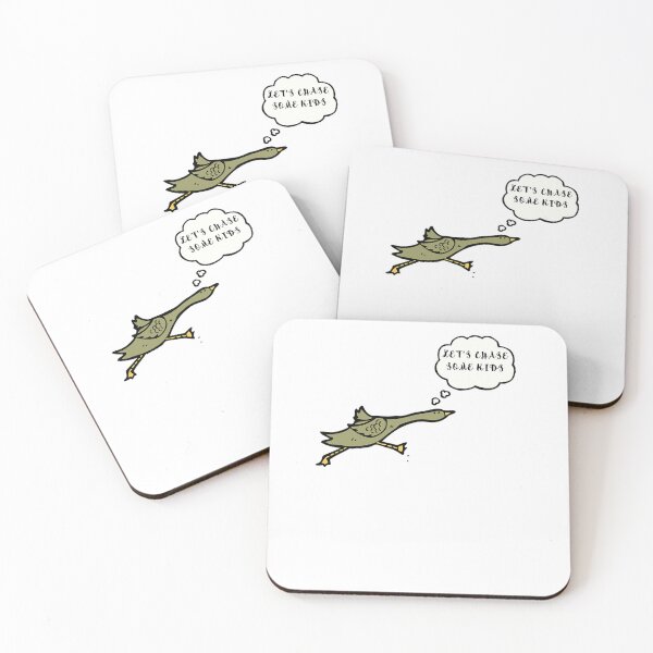 Item preview, funny goose ,goose chasing people,goose band   designed and sold by erinacalixta.