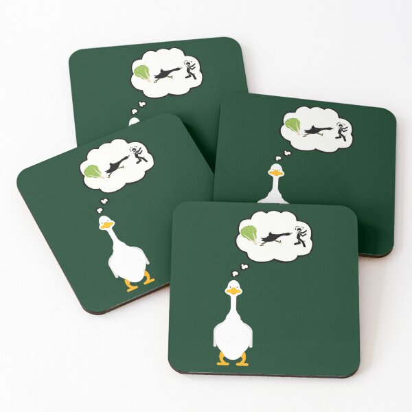 Item preview, funny goose lettuce and chasing people, goose lettuce   designed and sold by erinacalixta.