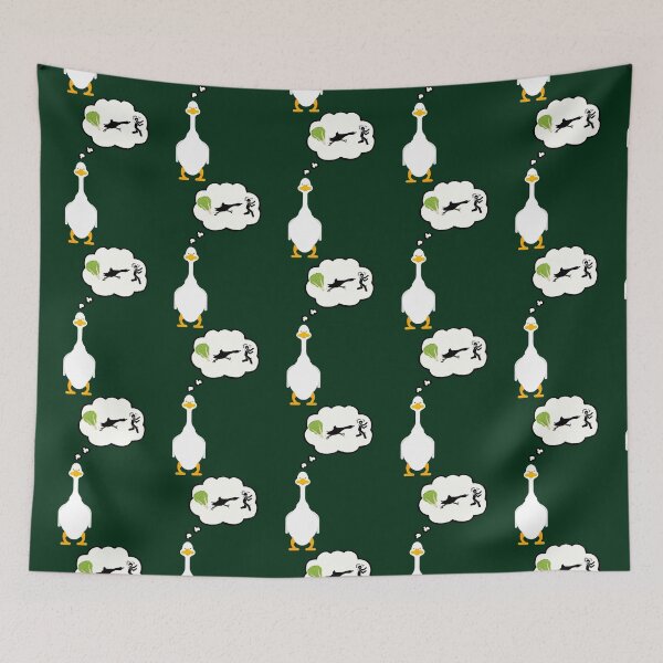 Item preview, funny goose lettuce and chasing people, goose lettuce   designed and sold by erinacalixta.