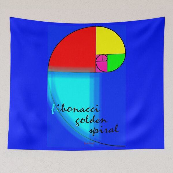 Item preview, Fibonacci Golden Spiral (V2) designed and sold by Jorge Santiago Jiménez.