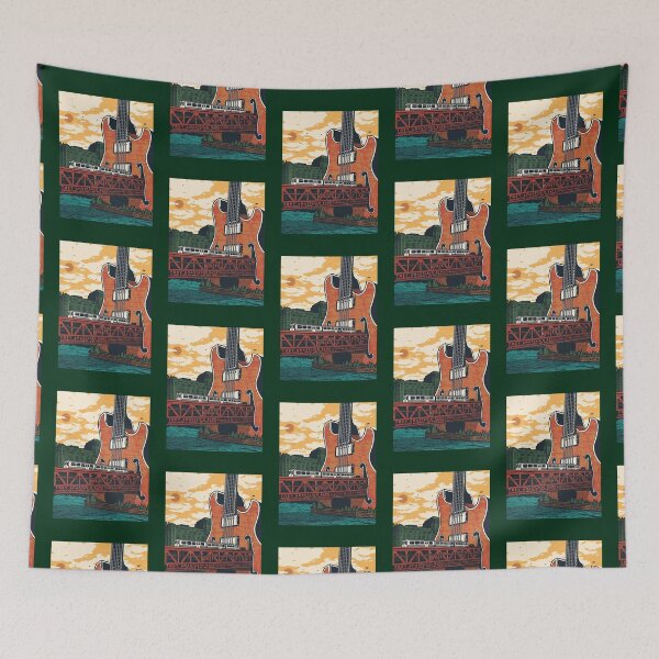 Item preview, Giant Guitar River   designed and sold by erinacalixta.