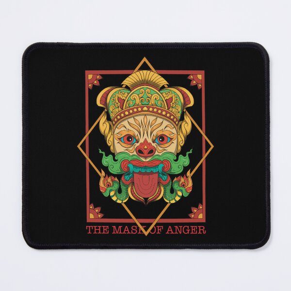 Item preview, The mask of anger designed and sold by WatidStudio.