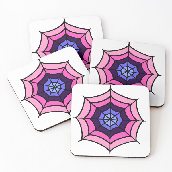 Item preview, Omnisexual Pride Flag Spider Web designed and sold by rabbitvampire .